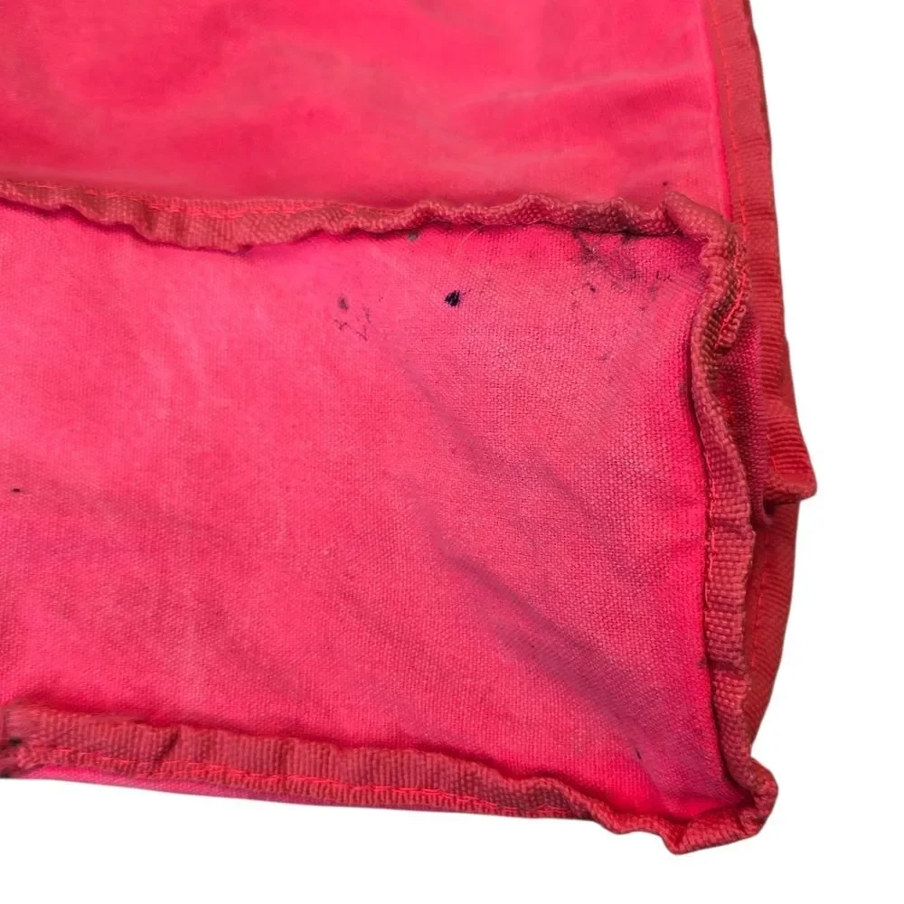PINK Victoria's Secret Vibrant Neon Pink Canvas Casual Backpack Beach Pool